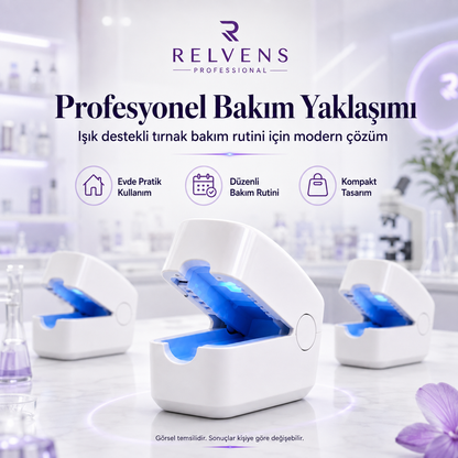 RELVENS Işık Destekli Tırnak Bakım Cihazı